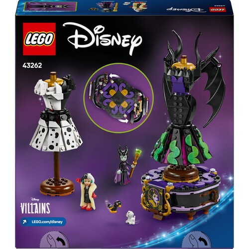 Disney Animation Trajes Maléfica Y Cruella de Vil Lego