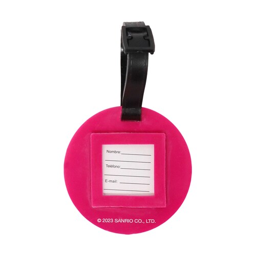 Identificador de Maleta Hello Kitty Rosa Sanrio