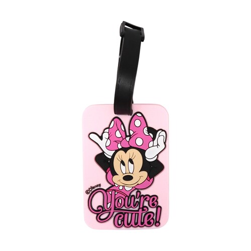 Identificador de Maleta Minnie Rosa Disney