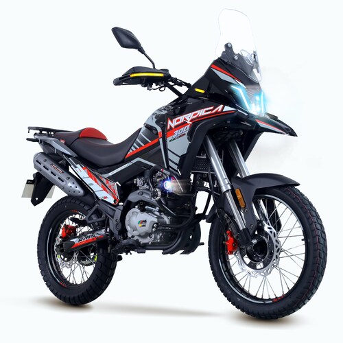 Motocicleta Mb Nórdica Performance 300 Cc Roja