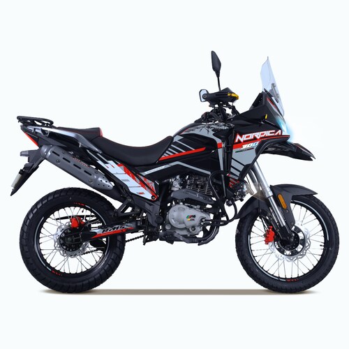 Motocicleta Mb Nórdica Performance 300 Cc Roja