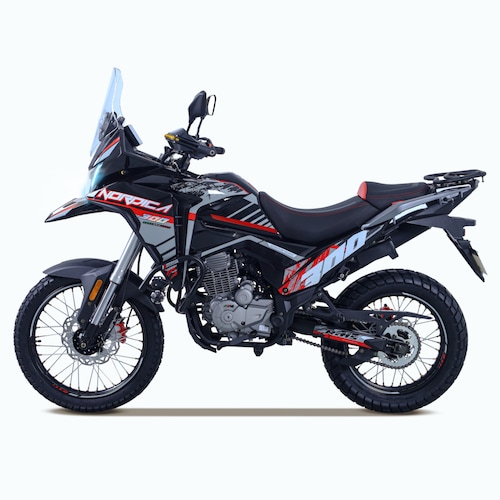 Motocicleta Mb Nórdica Performance 300 Cc Roja