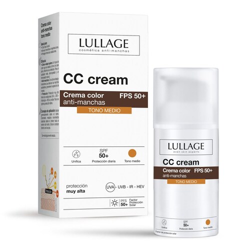 Lullage Whitexpert Crema Color Anti-Manchas Fps50+ Tono Medio