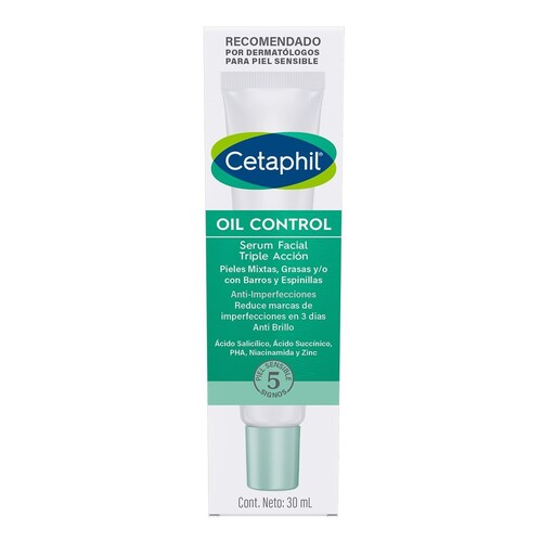 Cetaphil Oil Control Serum Facial Triple Acciã³N 30Ml