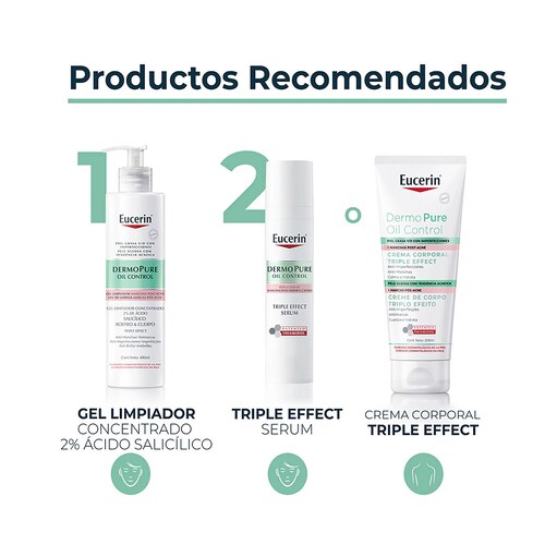 Eucerin Gel Concentrado 3Effect Dermopure 400Ml