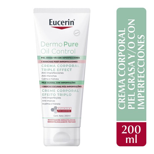 Eucerin Crema Corporal 3Effect Dermopure 200Ml