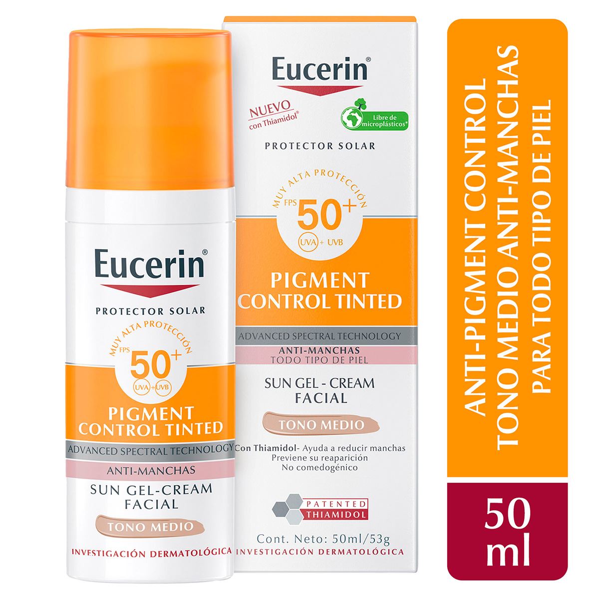Eucerin Sun Pigment Tinted 50 Ml image number 7