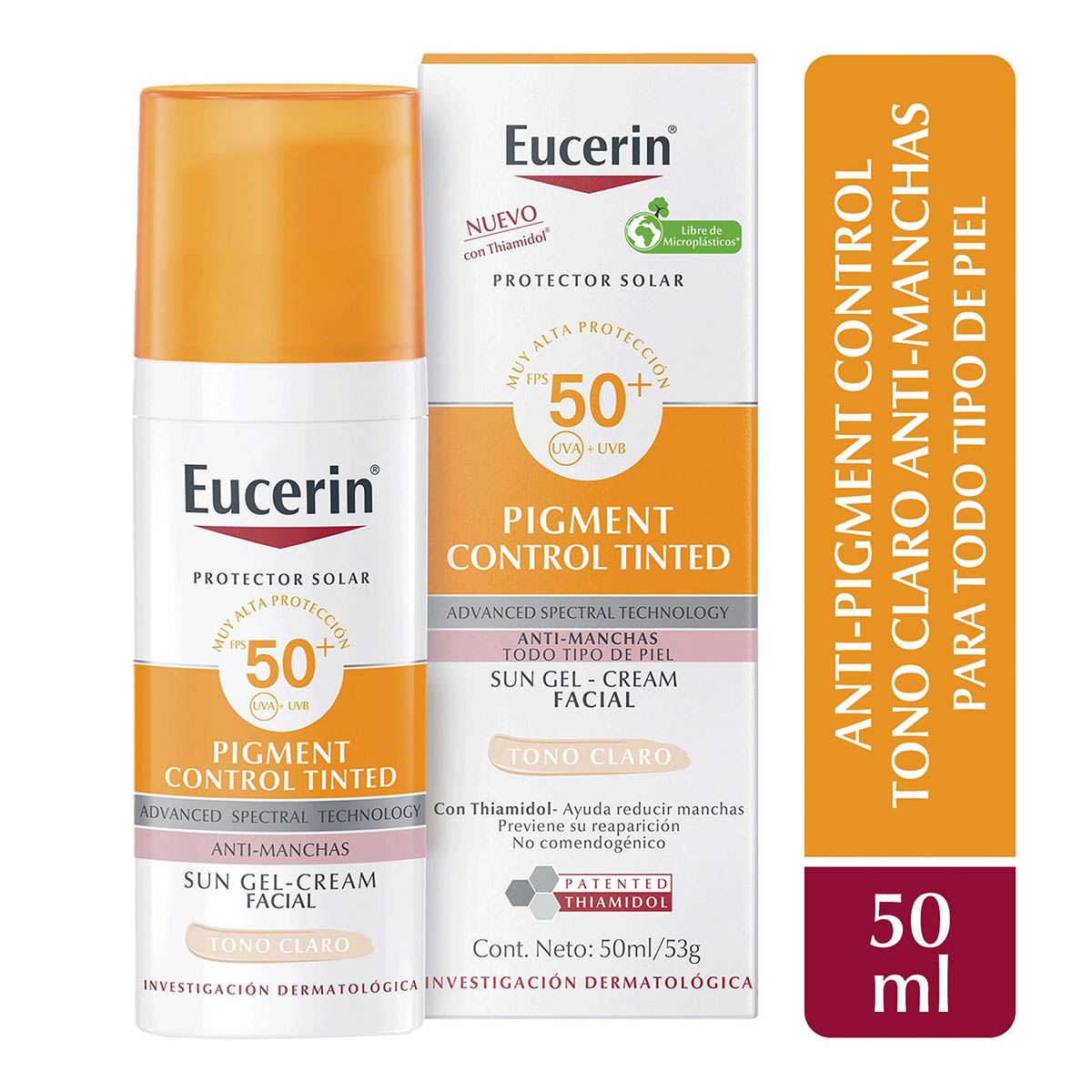Eucerin Sun Pigment Tinted 50 Ml image number 0