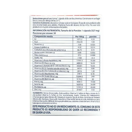 Ducray Anacaps Activ+ Suplemento Alimenticio Anticaída 30Cápsulas
