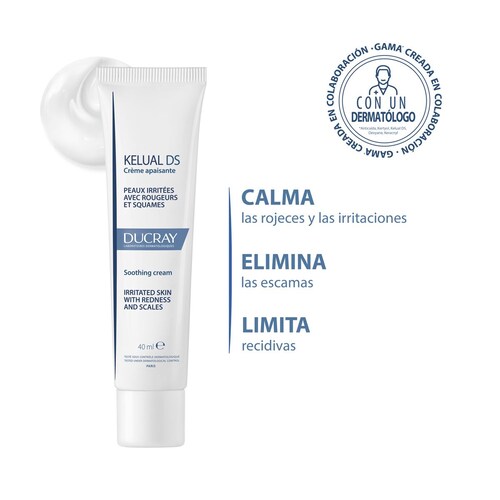 Ducray Kelual Ds Crema Calmante Anti-Escamas 40Ml