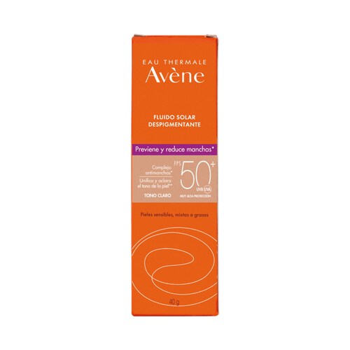 Avène Fluido Solar Despigmentante Tono Claro 40Gr