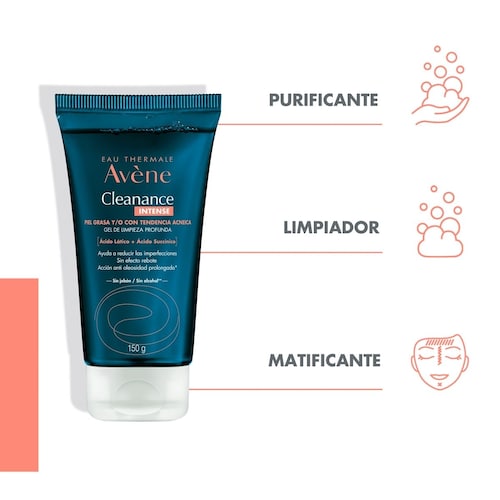 Avène Cleanance Intense Gel Limpieza Profunda 150Ml