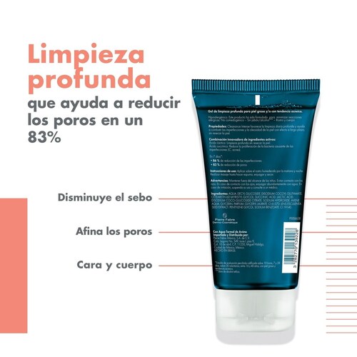 Avène Cleanance Intense Gel Limpieza Profunda 150Ml