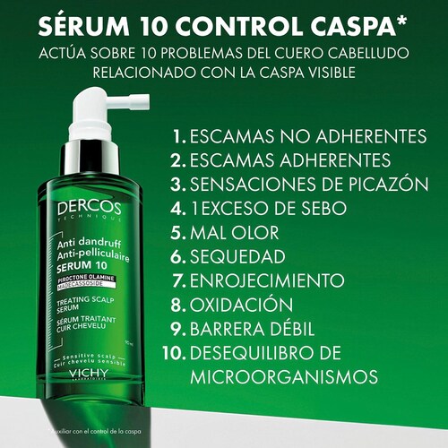Vichy Dercos Sérum 10 Control Caspa 90Ml