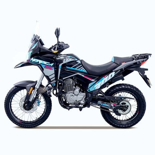 Motocicleta Nórdica Performance Mb 300 Cc Azul