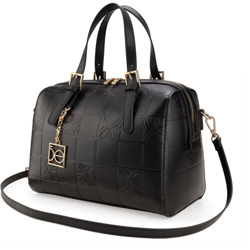 Bolso Bowling Cloe Negro para Mujer