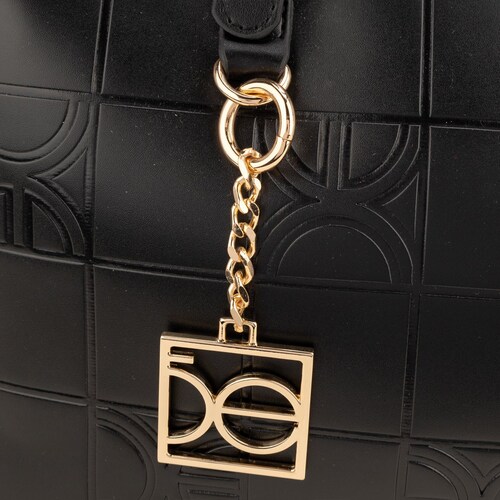 Bolso Bowling Cloe Negro para Mujer