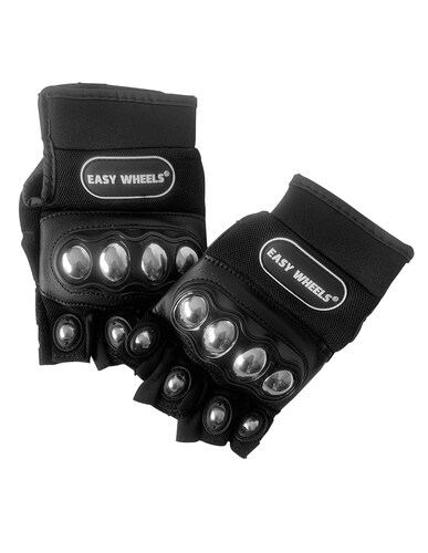Guantes de Medio Dedo para Moto