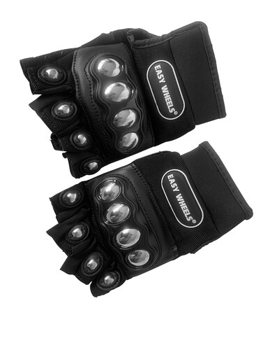 Guantes de Medio Dedo para Moto