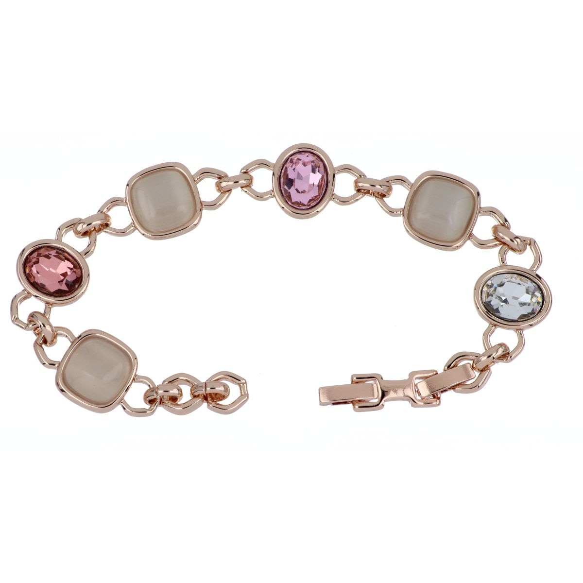 Pulsera Cadena Piedras Multicolor Camilla