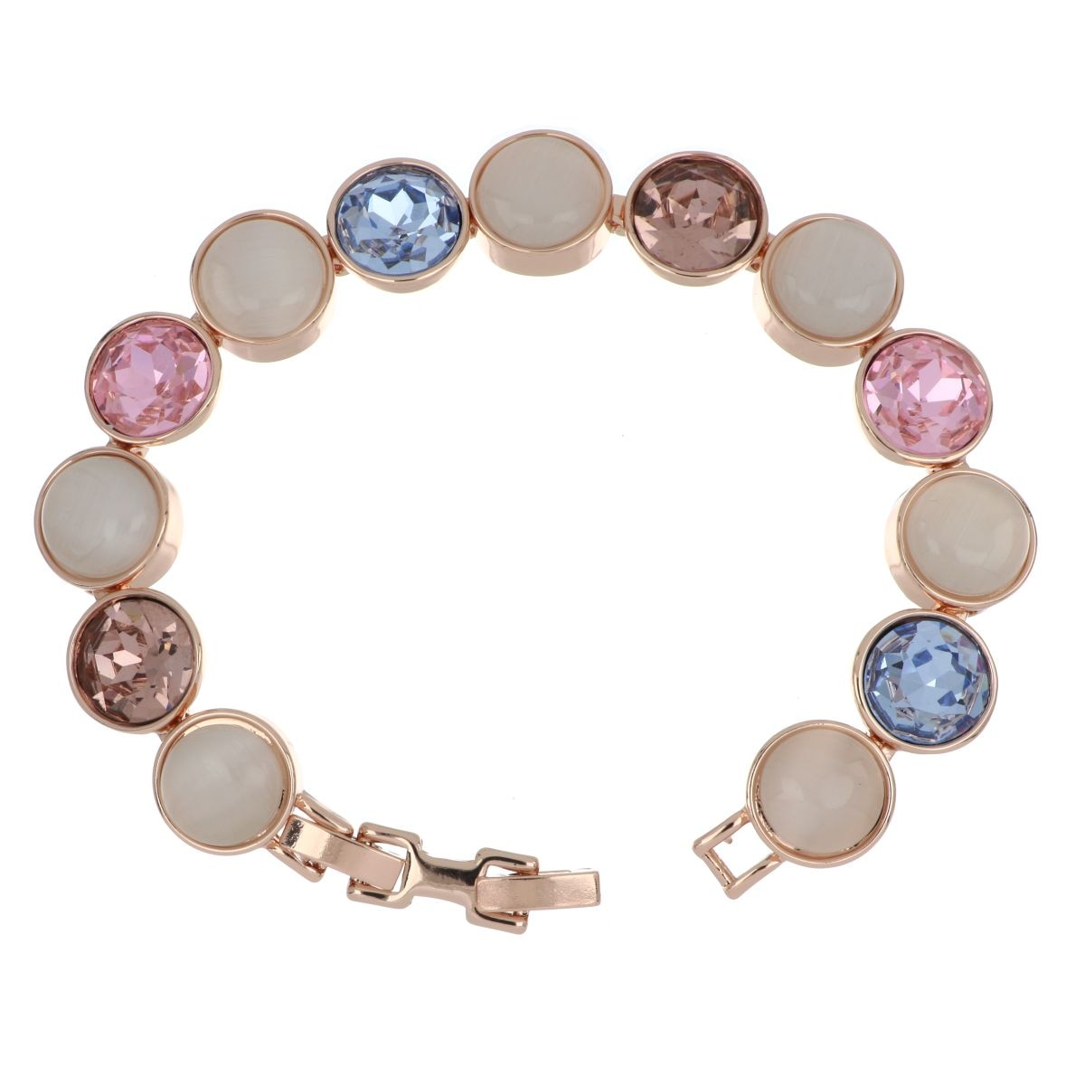 Pulsera Cadena Piedra Multicolor Camilla