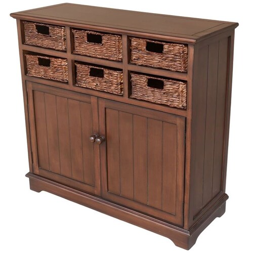 Gabinete Holtom 6 Baskets Vintage Home