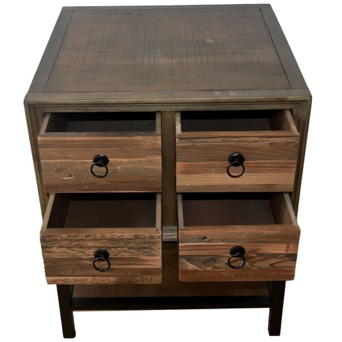 Mesa Lateral Multi Cajones Boho Vintage Home