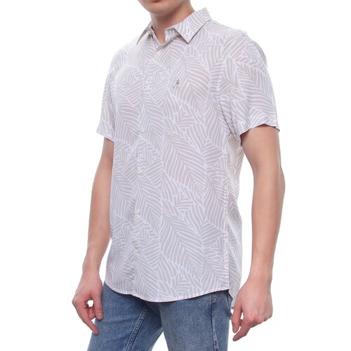 Camisa Palmeras para Hombre Universitario Polo Club