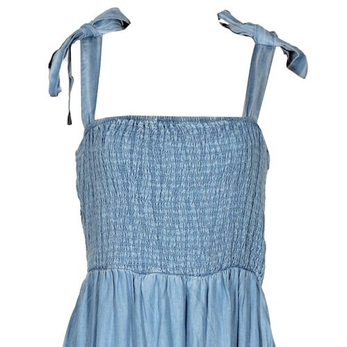 Vestido Largo Smock Philosophy Jr Collection para Mujer