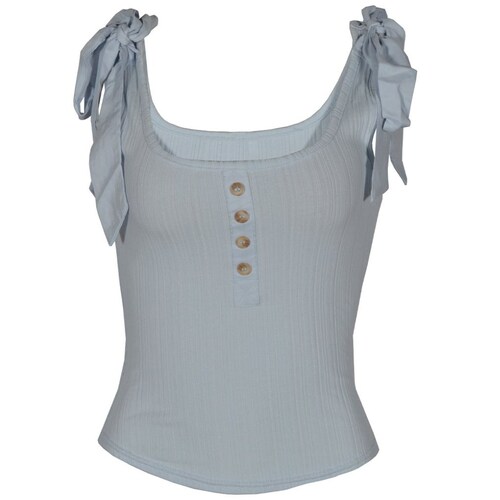 Blusa Cinta de Amarre en Tirantes Philosophy para Mujer Junior,