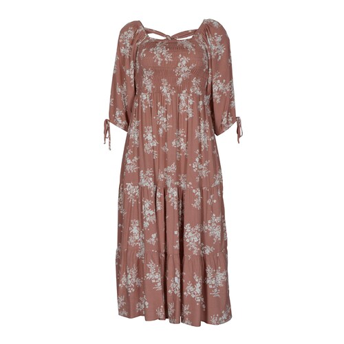 Vestido Largo Estampado Philosophy Jr Collection para Mujer