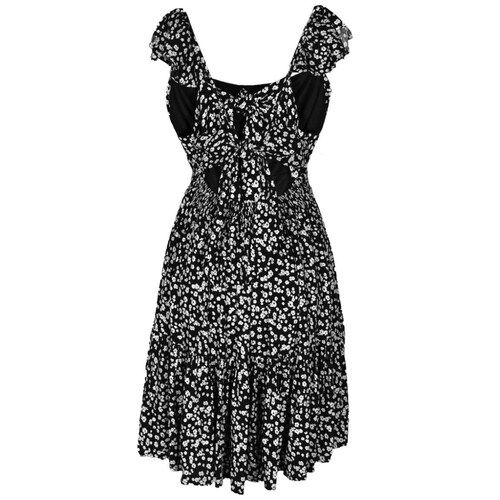 Vestido Corto Cinta de Amarre en Espalda Philosophy para Mujer Junior