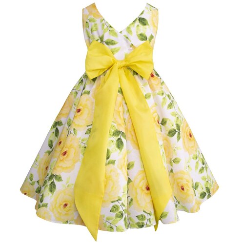 Vestido Circular Gerat Estampado Floral para Niña