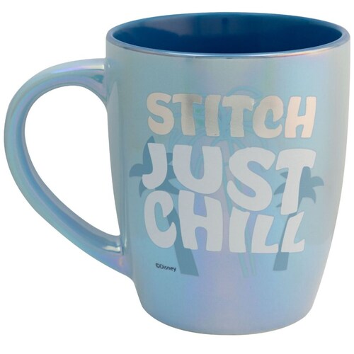 Tarro Iridiscente Stitch 740 Ml Fun Kids