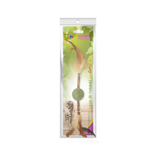 Juguete de Matatabi Y Catnip con Plumas Fancy Pets