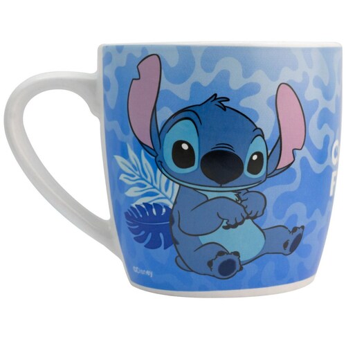 Juego de Tazón Y Tarro de Cerámica Stich Fun Kids