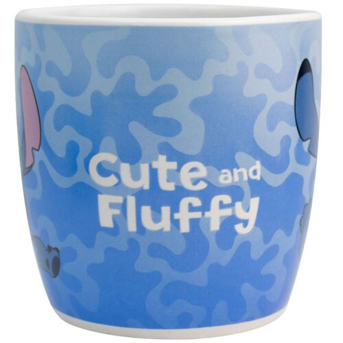 Juego de Tazón Y Tarro de Cerámica Stich Fun Kids