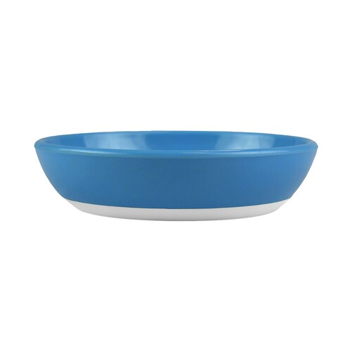 Plato Antiderrapante Azul para Gato Fancy Pets