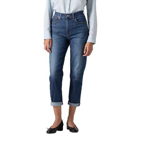 Jeans Boy Friend Tiro Alto Levi's para Mujer