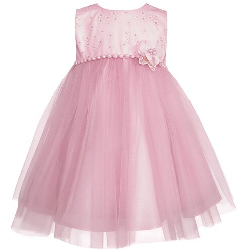 Vestido Austria Gerat Aplicación Perlas para Niña