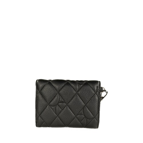 Billetera Flap Cloe Negra para Mujer