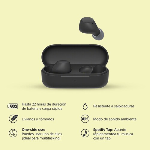 Audífonos Bluetooth Sony Wfc510 Negros