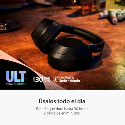 Audífonos Bluetooth Sony Ult Wear Negros