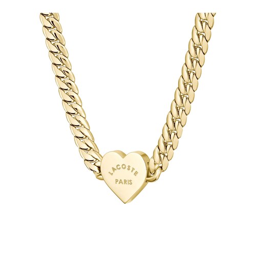 Collar Love My Croc Acero para Mujer