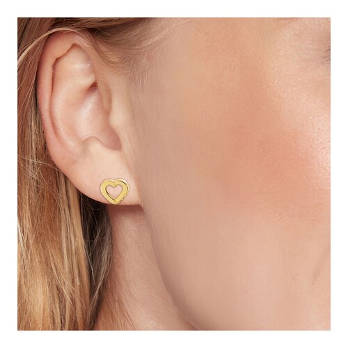 Aretes Toggle Heart Tommy Hilfiger