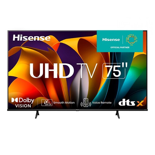 Pantalla Hisense 75 Pulgadas 4K Android Tv 75A6N