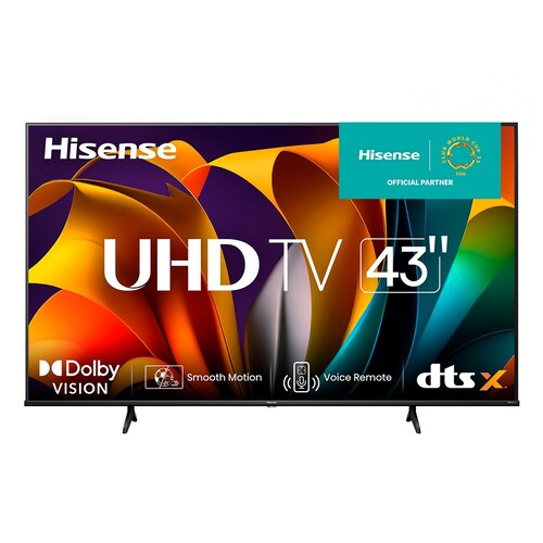 Pantalla Hisense 43 Pulgadas Google Tv 4K 43A6N