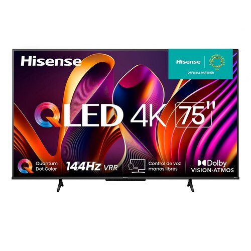 Pantalla Hisense 75 Pulgadas Qled 4K 75Qd7N