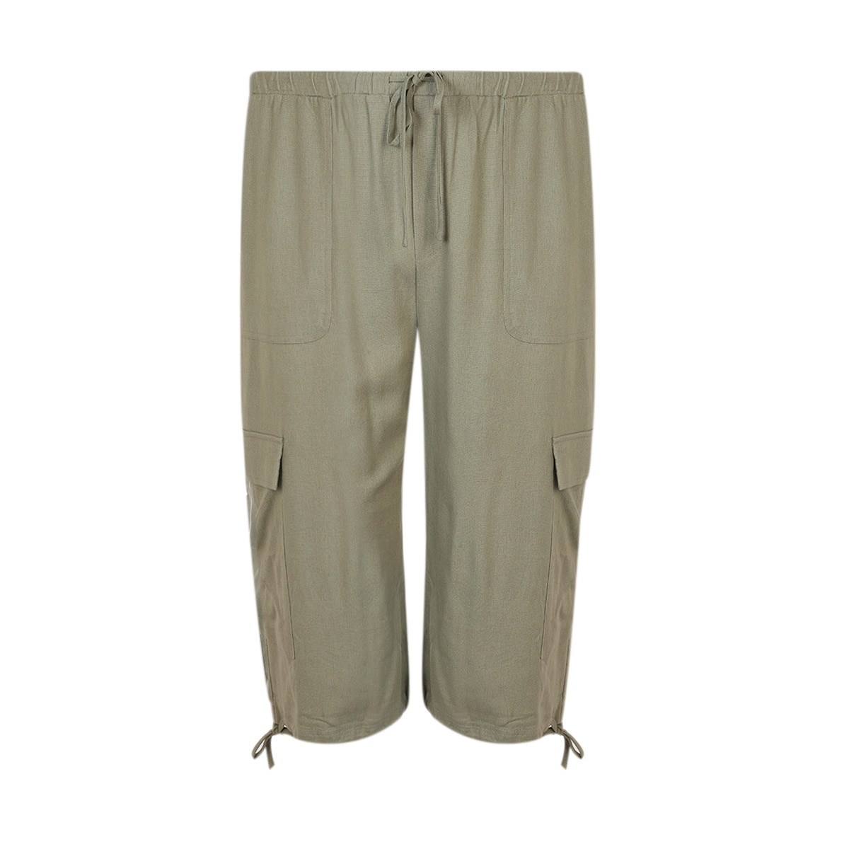 Pantalón Capri Jareta Fukka para Mujer Curvy