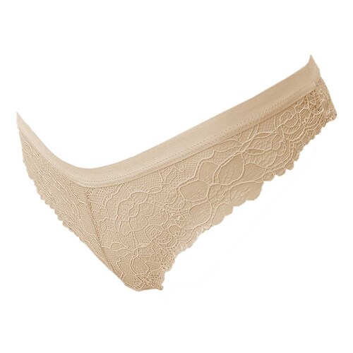 3 Pack Zelina Tanga Encaje Y Elástico para Mujer